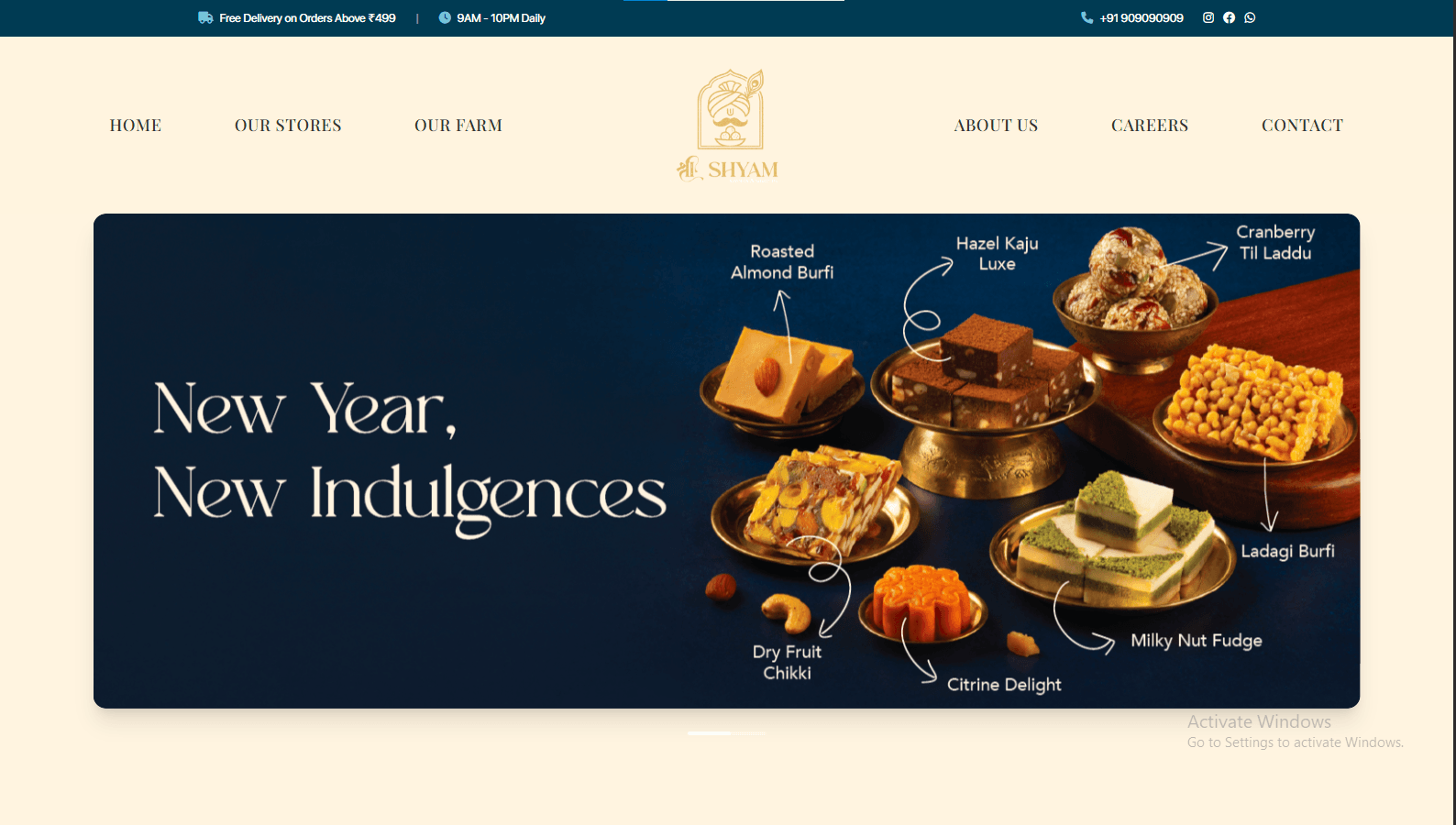 Shree Shyam Sweets & Savories